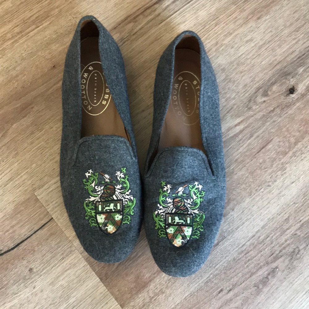 Stubbs and Wootton Crest slip on